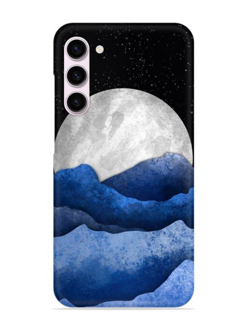 Full Moon Mountain Vector Snap Case for Samsung Galaxy S23 (5G) Zapvi