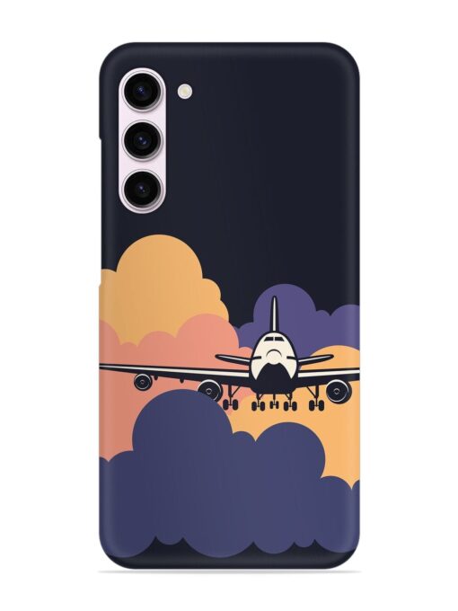 Aeroplane vector Snap Case for Samsung Galaxy S23 (5G) Zapvi