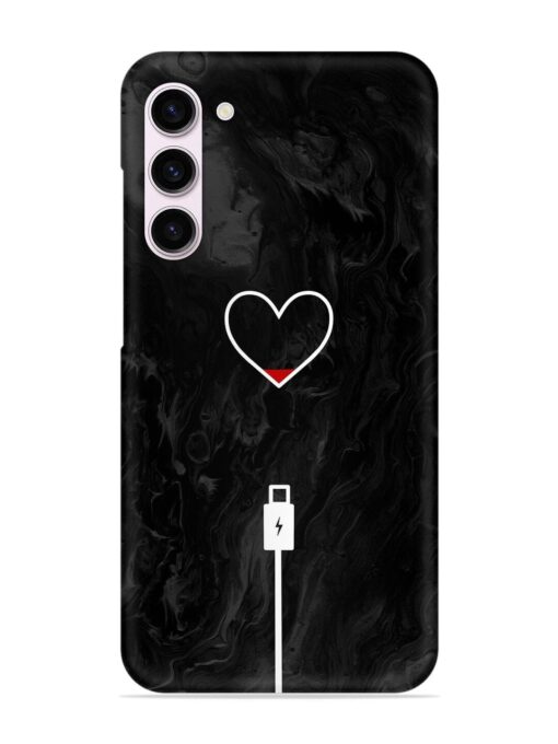 Heart Charging Vector Snap Case for Samsung Galaxy S23 (5G) Zapvi