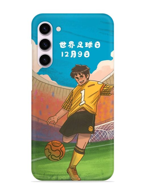 Soccer Kick Snap Case for Samsung Galaxy S23 (5G) Zapvi