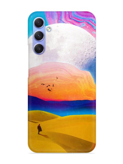 Sandy Desert Snap Case for Samsung Galaxy S23 Fe (5G) Zapvi