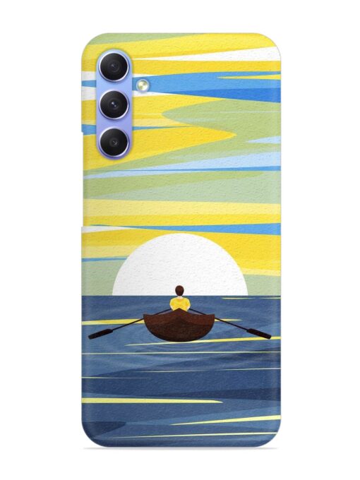 Rowing Person Ferry Paddle Snap Case for Samsung Galaxy S23 Fe (5G) Zapvi