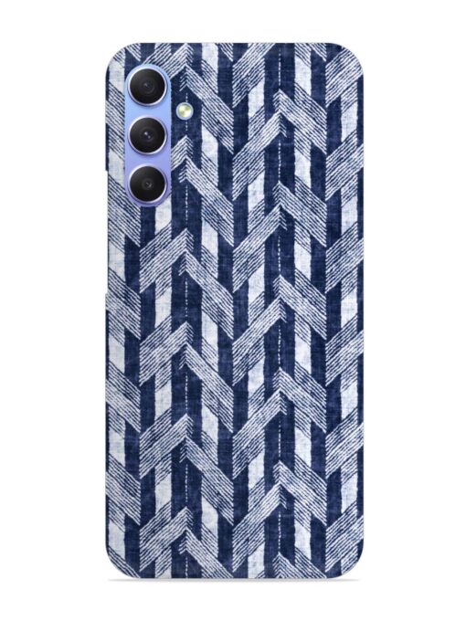 Abstract Herringbone Motif Snap Case for Samsung Galaxy S23 Fe (5G) Zapvi