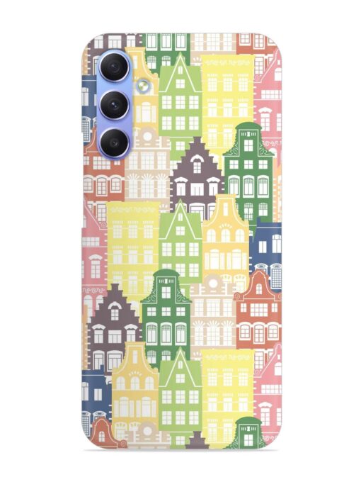 Seamless Shapes Pattern Snap Case for Samsung Galaxy S23 Fe (5G) Zapvi