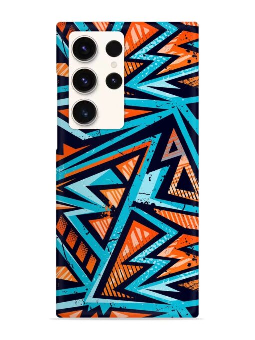 Abstract Seamless Grunge Snap Case for Samsung Galaxy S23 Ultra Zapvi