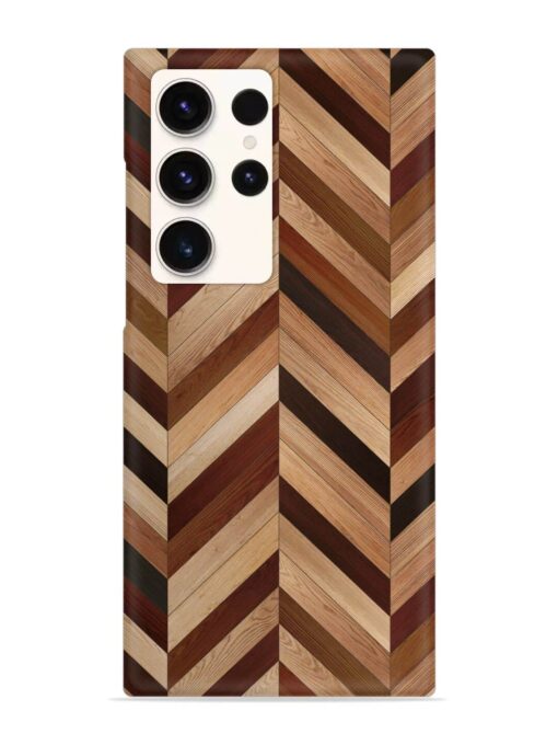 Seamless Wood Parquet Snap Case for Samsung Galaxy S23 Ultra Zapvi