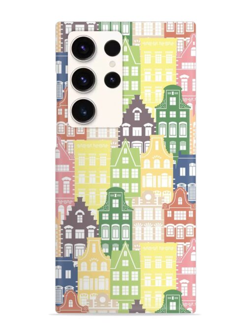 Seamless Shapes Pattern Snap Case for Samsung Galaxy S23 Ultra Zapvi