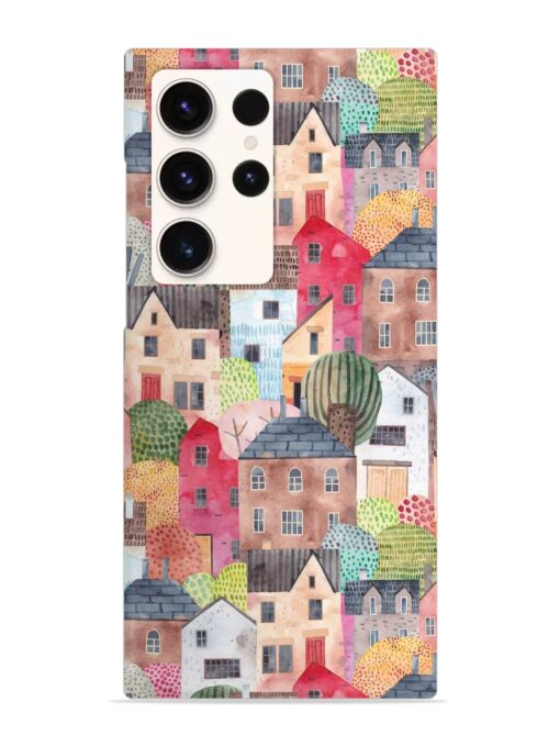 Abstract Seamless Pattern Snap Case for Samsung Galaxy S23 Ultra Zapvi