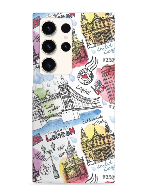 Vector London Landmark Snap Case for Samsung Galaxy S23 Ultra Zapvi