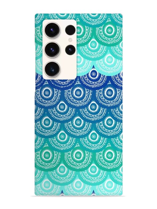 Ethnic Seamless Pattern Snap Case for Samsung Galaxy S23 Ultra Zapvi