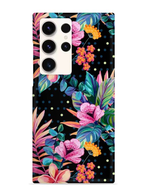 Seamless Floral Pattern Snap Case for Samsung Galaxy S23 Ultra Zapvi