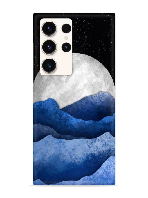 Full Moon Mountain Vector Snap Case for Samsung Galaxy S23 Ultra Zapvi