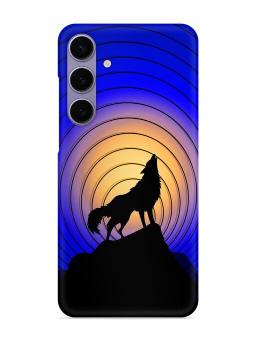 Fox Roaring Design Snap Case for Samsung Galaxy S24 (5G) Zapvi