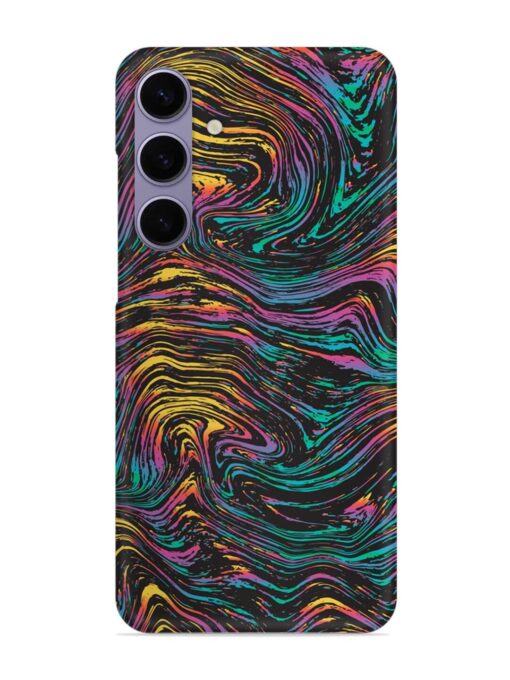 Abstract Liquid Colors Snap Case for Samsung Galaxy S24 (5G) Zapvi