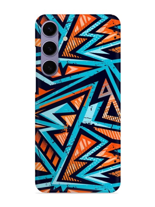 Abstract Seamless Grunge Snap Case for Samsung Galaxy S24 (5G) Zapvi