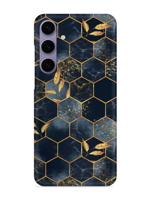 Marble Hexagon Seamless Snap Case for Samsung Galaxy S24 (5G) Zapvi