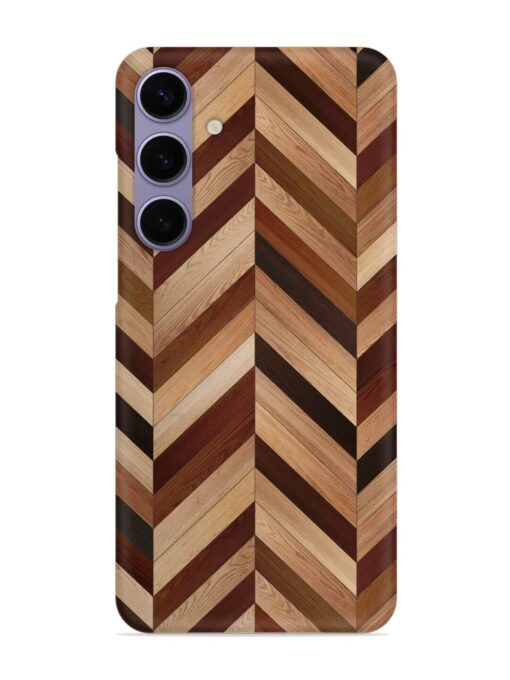 Seamless Wood Parquet Snap Case for Samsung Galaxy S24 (5G) Zapvi