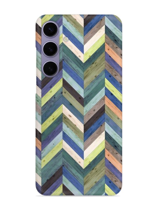 Chevron Random Color Snap Case for Samsung Galaxy S24 (5G) Zapvi