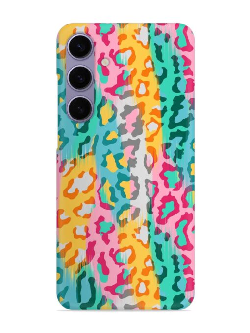 Seamless Vector Colorful Snap Case for Samsung Galaxy S24 (5G) Zapvi