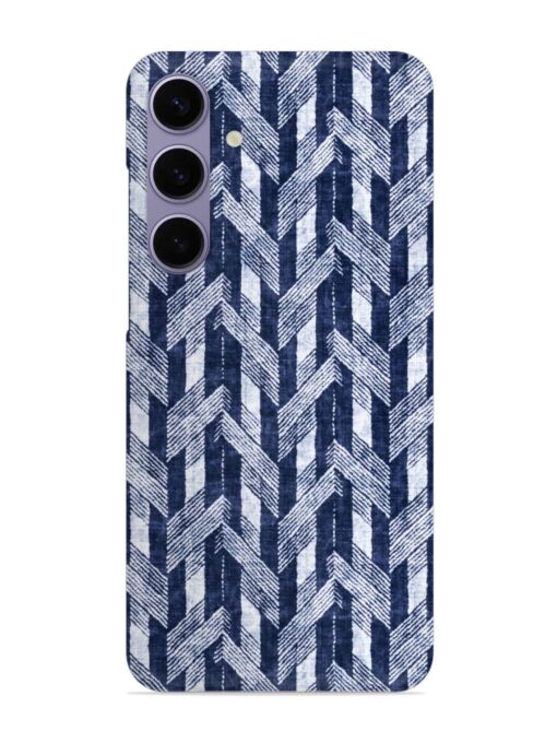 Abstract Herringbone Motif Snap Case for Samsung Galaxy S24 (5G) Zapvi