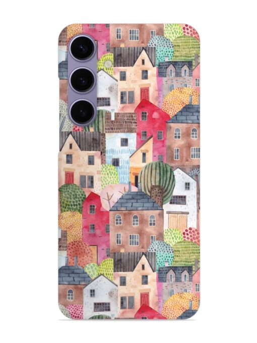 Abstract Seamless Pattern Snap Case for Samsung Galaxy S24 (5G) Zapvi