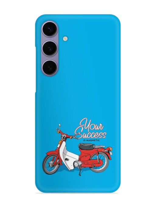 Motorcycles Image Vector Snap Case for Samsung Galaxy S24 (5G) Zapvi