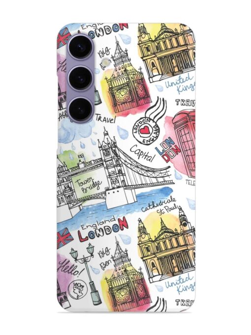 Vector London Landmark Snap Case for Samsung Galaxy S24 (5G) Zapvi