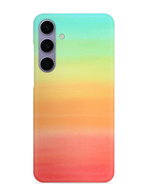 Background Sky Watercolor Snap Case for Samsung Galaxy S24 (5G) Zapvi