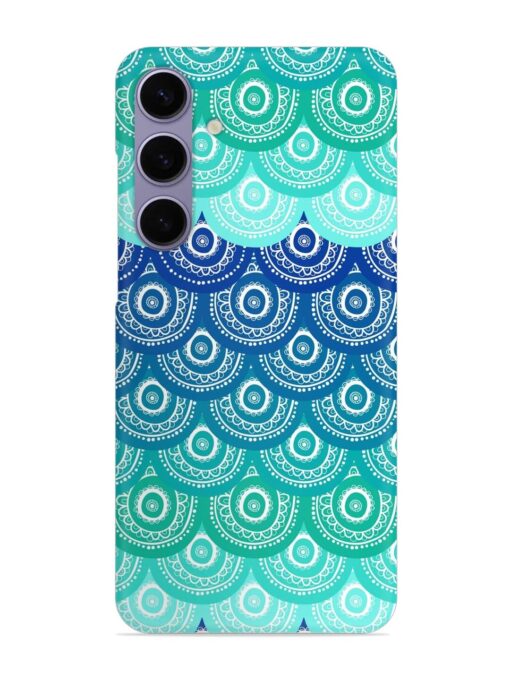 Ethnic Seamless Pattern Snap Case for Samsung Galaxy S24 (5G) Zapvi