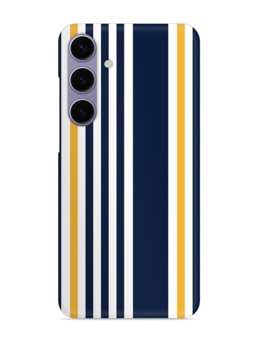 Seamless Stripe Pattern Snap Case for Samsung Galaxy S24 (5G) Zapvi