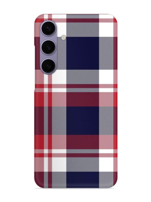 Classic Plaid Tartan Snap Case for Samsung Galaxy S24 (5G) Zapvi