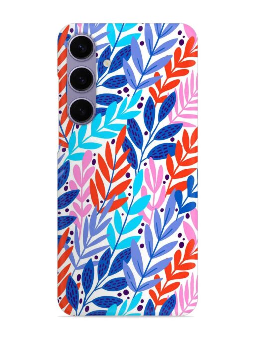 Bright Floral Tropical Snap Case for Samsung Galaxy S24 (5G) Zapvi