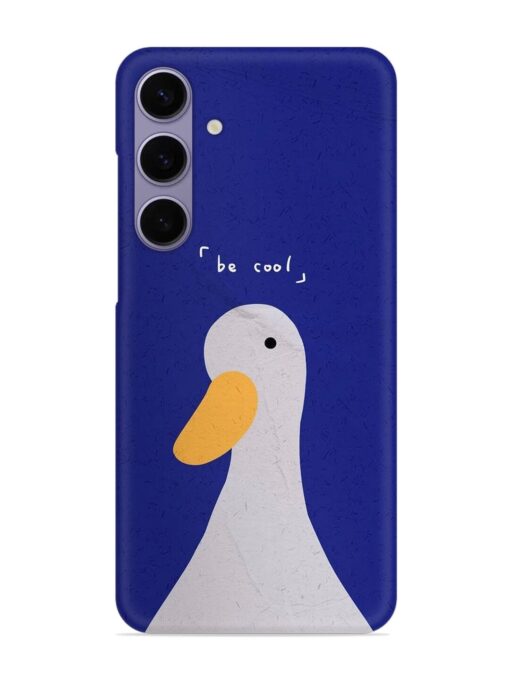 Be Cool Duck Snap Case for Samsung Galaxy S24 (5G) Zapvi