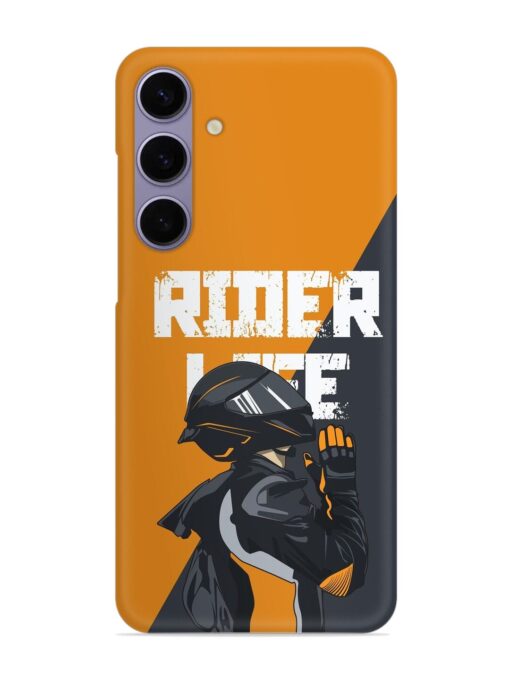 Rider Life Snap Case for Samsung Galaxy S24 (5G) Zapvi