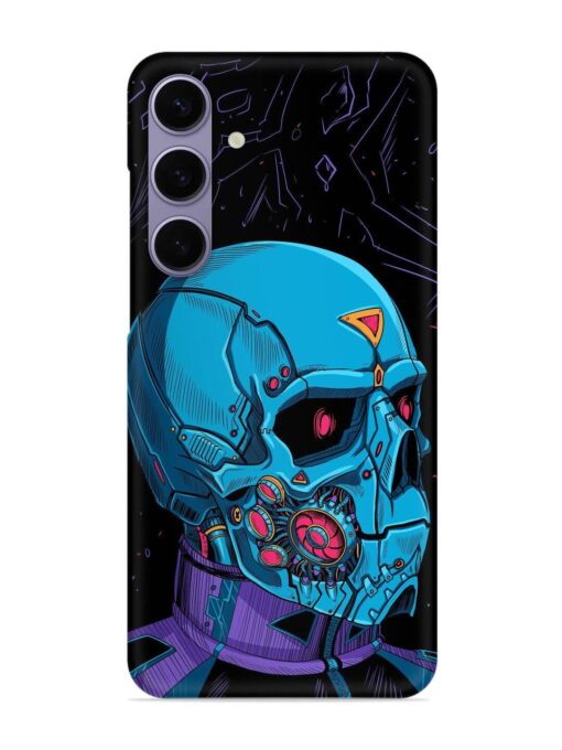 Skull Robo Vector Snap Case for Samsung Galaxy S24 (5G) Zapvi