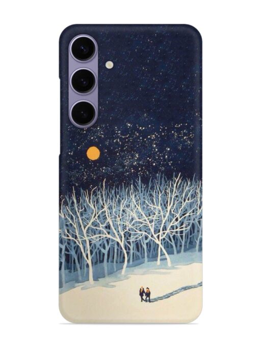 Full Moon Snowshoe Tour Snap Case for Samsung Galaxy S24 Plus (5G) Zapvi