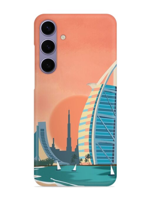 Dubai Architectural Scenery Snap Case for Samsung Galaxy S24 Plus (5G) Zapvi