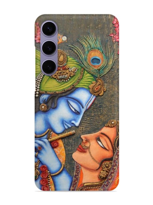 Lord Radha Krishna Flute Art Snap Case for Samsung Galaxy S24 Plus (5G) Zapvi