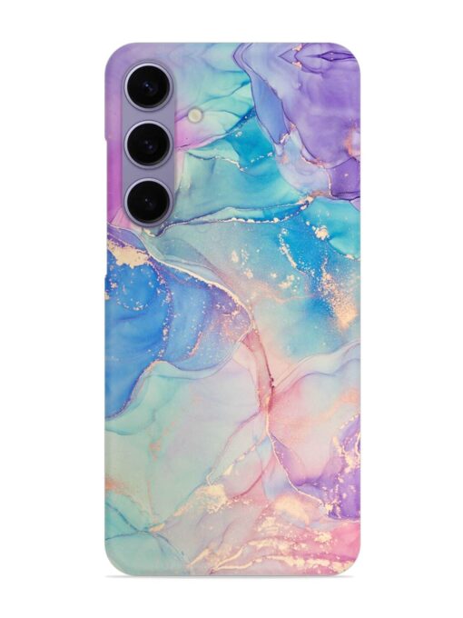 Alcohol Ink Colors Snap Case for Samsung Galaxy S24 Plus (5G) Zapvi