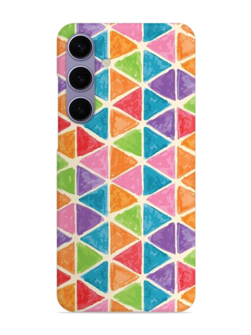 Seamless Colorful Isometric Snap Case for Samsung Galaxy S24 Plus (5G) Zapvi