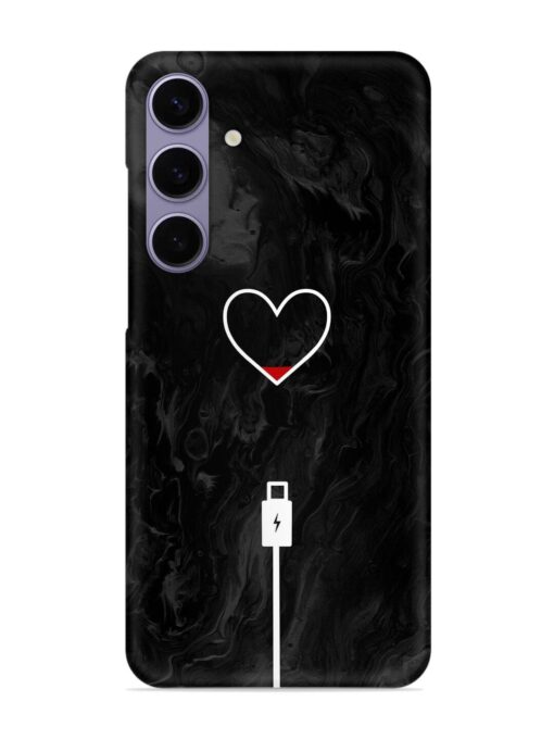 Heart Charging Vector Snap Case for Samsung Galaxy S24 Plus (5G) Zapvi