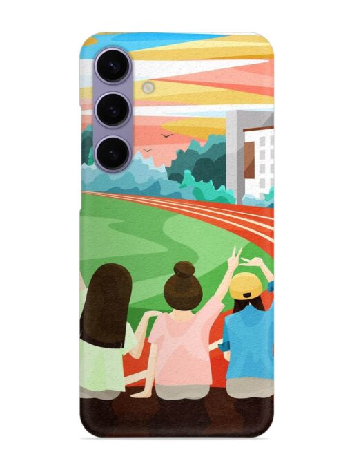 School Playground Snap Case for Samsung Galaxy S24 Plus (5G)