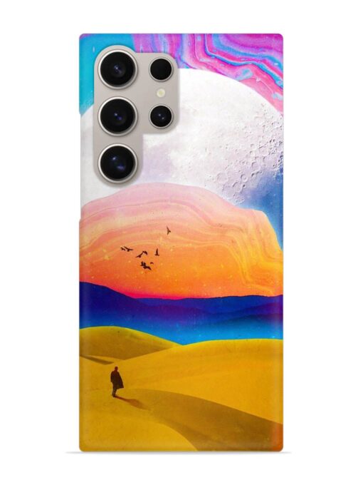 Sandy Desert Snap Case for Samsung Galaxy S24 Ultra (5G) Zapvi