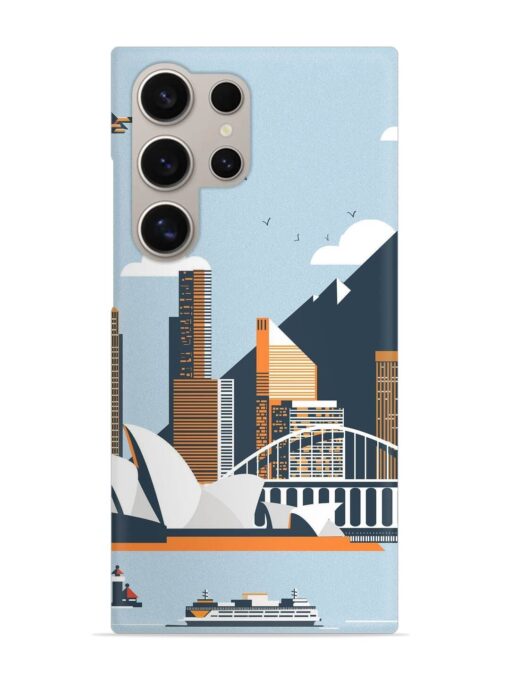 Sydney Opera Landscape Snap Case for Samsung Galaxy S24 Ultra (5G) Zapvi