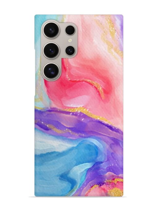 Watercolor Gradient Snap Case for Samsung Galaxy S24 Ultra (5G) Zapvi