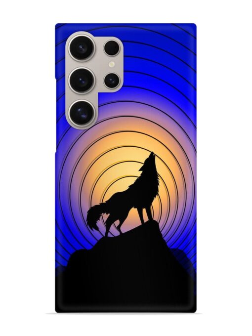 Fox Roaring Design Snap Case for Samsung Galaxy S24 Ultra (5G) Zapvi