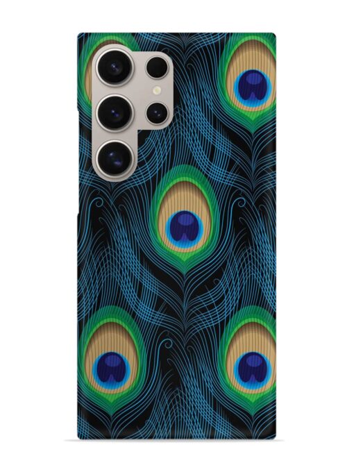 Seamless Pattern Peacock Snap Case for Samsung Galaxy S24 Ultra (5G) Zapvi