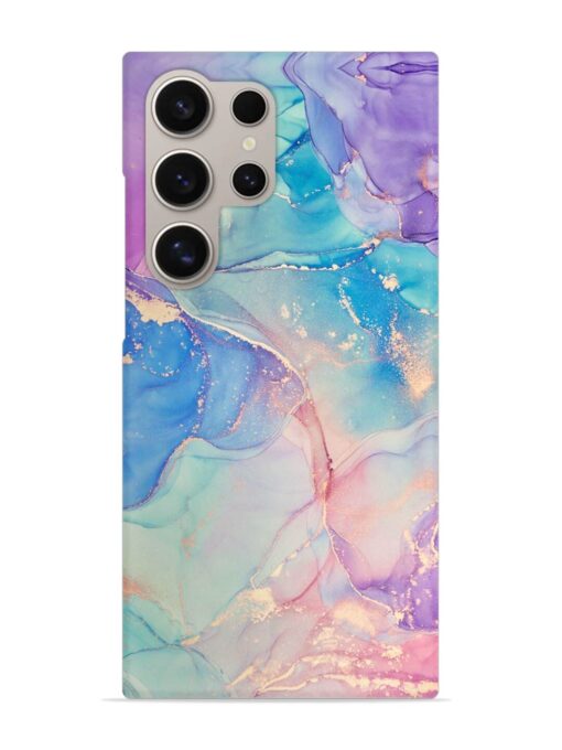 Alcohol Ink Colors Snap Case for Samsung Galaxy S24 Ultra (5G) Zapvi