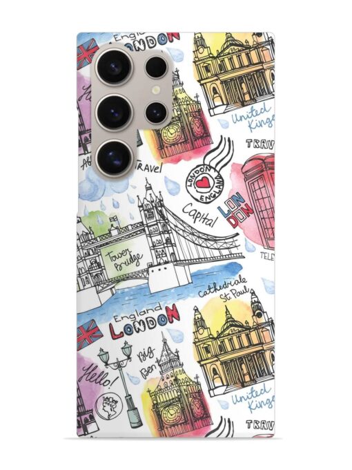 Vector London Landmark Snap Case for Samsung Galaxy S24 Ultra (5G) Zapvi