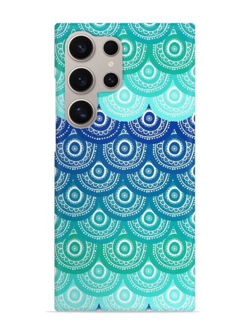 Ethnic Seamless Pattern Snap Case for Samsung Galaxy S24 Ultra (5G) Zapvi